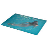 Modell der Frau Thunder_Cove Schneidebrett (Ecke)