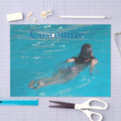 Modell der Frau Thunder_Cove Seidenpapier (Handwerk)