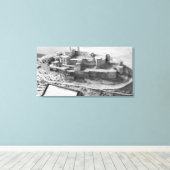 Modell der Krakauer Chevaliers Leinwanddruck (Insitu (Holzboden))