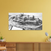 Modell der Krakauer Chevaliers Leinwanddruck (Insitu (Wohnzimmer))