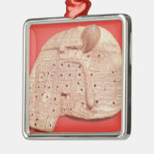 Modell der Leber eines Schafs Ornament Aus Metall (Links)