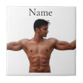 Modell der männlichen Fitness Thunder_Cove Fliese (Vorderseite)