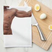 Modell der männlichen Fitness Thunder_Cove Geschirrtuch (Viertel Falte)