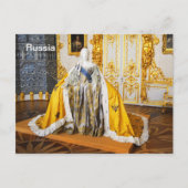 Modell der russischen Königin Postkarte (Vorderseite)