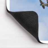 Modell der Spitfire MK IX MK923 Mousepad (Ecke)