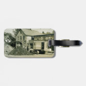 MODELL DES KRANZBETREIBERS Nr. 2 FRÜHZEITIG CLEVEL Gepäckanhänger (Rückseite horizontal)