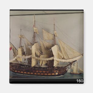 Modell des Schiffs 'L'Achille Magnet