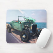 Modell Ein Roadster-frisierte Auto am Meer Mousepad (Mit Mouse)