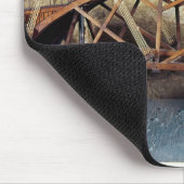 Modell einer Drehbrücke Mousepad (Ecke)