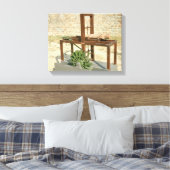 Modell einer hydraulischen Säge Leinwanddruck (Insitu (Schlafzimmer))