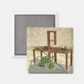 Modell einer hydraulischen Säge Magnet (Vorderseite/Rückseite)