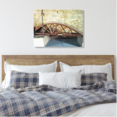 Modell einer Schwenkbrücke Leinwanddruck (Insitu (Schlafzimmer))