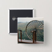 Modell einer Spinnmaschine Button (Vorne & Hinten)