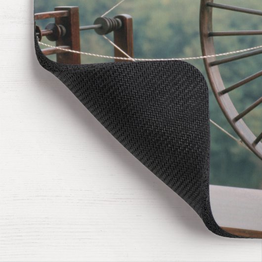 Modell einer Spinnmaschine Mousepad (Ecke)