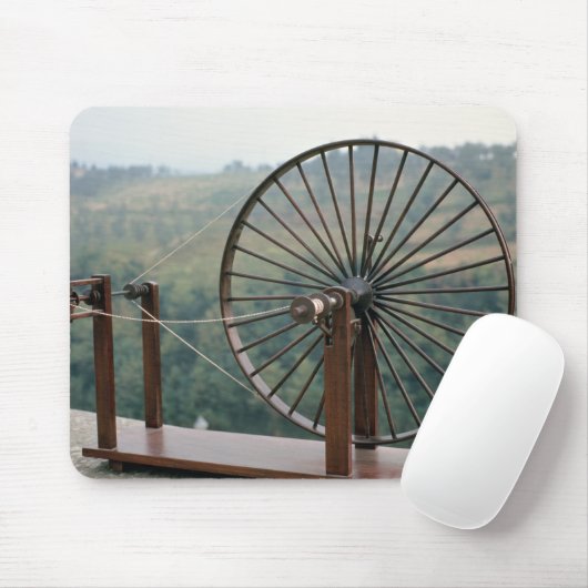 Modell einer Spinnmaschine Mousepad (Mit Mouse)