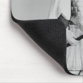 Modell eines Carolingian Cavalryman Mousepad (Ecke)