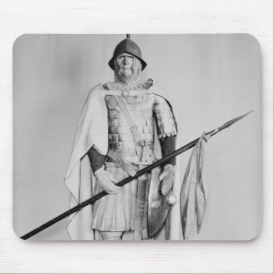 Modell eines Carolingian Cavalryman Mousepad