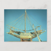 Modell eines der Boote des Pharao Postkarte (Vorderseite)