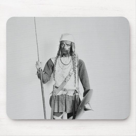 Modell eines Frankish Kriegers Mousepad (Vorne)