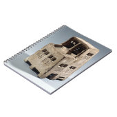 Modell eines Hauses (Kalkstein) Notizblock (Linke Seite)