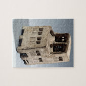 Modell eines Hauses (Kalkstein) Puzzle (Horizontal)