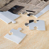 Modell eines Hauses (Kalkstein) Puzzle (Seite)