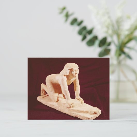 Modell eines Mahlkorns eines Bediensteten, Altes K Postkarte (Stehend Vorderseite)