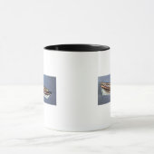 Modell eines Piratenschiffs, c.1810 Tasse (Zentrum)