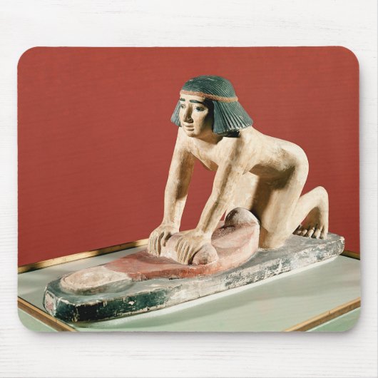 Modell eines reibenden Kornes der Frau, altes Mousepad (Vorne)