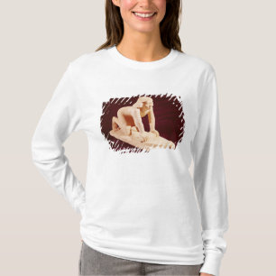 Modell eines reibenden Kornes des Bediensteten, T-Shirt