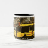 Modell eines vierzig Sitzomnibus Zweifarbige Tasse (Mittel)