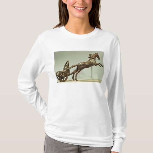 Modell eines zwei Pferdechariot T-Shirt (Vorderseite)