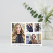 Modell-Foto-Comp-Karte für Schauspieler 4 - Welche Postkarte (Stehend Vorderseite)