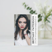 Modell Foto Comp-Karte Weißer Streifen Postkarte (Stehend Vorderseite)