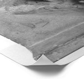 Modell für das Denkmal für Alexandre Dumas Pere Poster (Ecke)