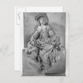 Modell für das Denkmal für Alexandre Dumas Pere Postkarte (Vorne/Hinten)