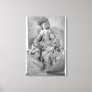 Modell für das Monument zu Alexandre Dumas Pere Leinwanddruck