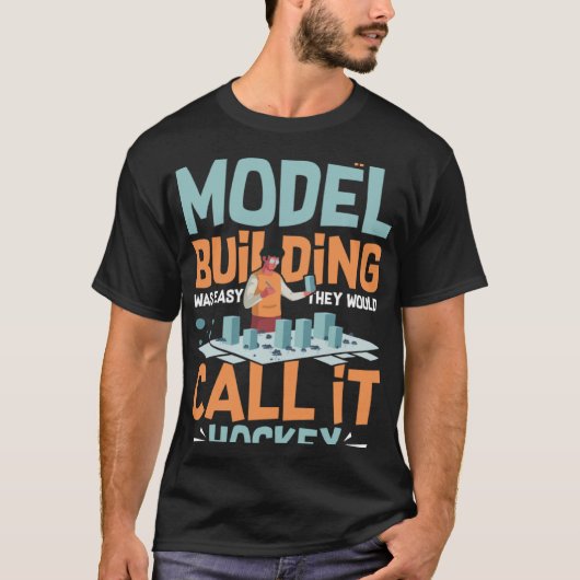 Modell-Gebäude-Triebfahrzeugführer-Kit-Triebfahrze T-Shirt (Vorderseite)