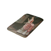 Modell Making Mischief (von Raimundo de Madrazo) Badematte (Schrägansicht)