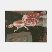 Modell Making Mischief (von Raimundo de Madrazo) Fußmatte (Vorderseite)