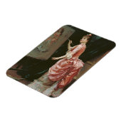 Modell Making Mischief (von Raimundo de Madrazo) Magnet (Linke Seite)