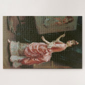 Modell Making Mischief (von Raimundo de Madrazo) Puzzle (Horizontal)