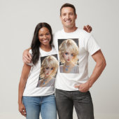 Modell mit Halskette T-Shirt (Unisex)