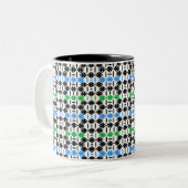 Modell Oltenesc Zweifarbige Tasse (Vorderseite Links)