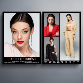 Modell Schauspieler 4 Foto 5.12x18.5 Vorlage für C