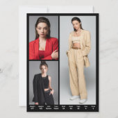 Modell Schauspieler 4 Foto 5.12x18.5 Vorlage für C (Rückseite)