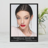 Modell Schauspieler 4 Foto 5.12x18.5 Vorlage für C (Stehend Vorderseite)