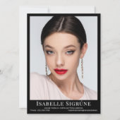 Modell Schauspieler 4 Foto 5.12x18.5 Vorlage für C (Vorderseite)