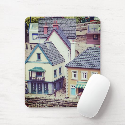 Modell Strandgebäude Mousepad (Mit Mouse)