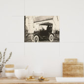 Modell T Fotoplakat Poster (Küche)